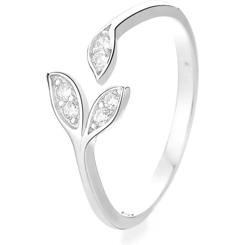 MAJYA Strieborný nastaviteľný prsteň MICHELLE 11113 64582087