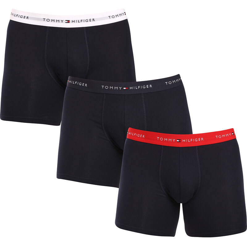 3PACK pánske boxerky Tommy Hilfiger tmavo modré (UM0UM02765 0W3) 57527674