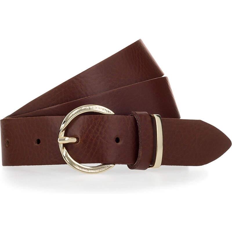 VANZETTI Opasky Old Money koňaková / zlatá 54379809