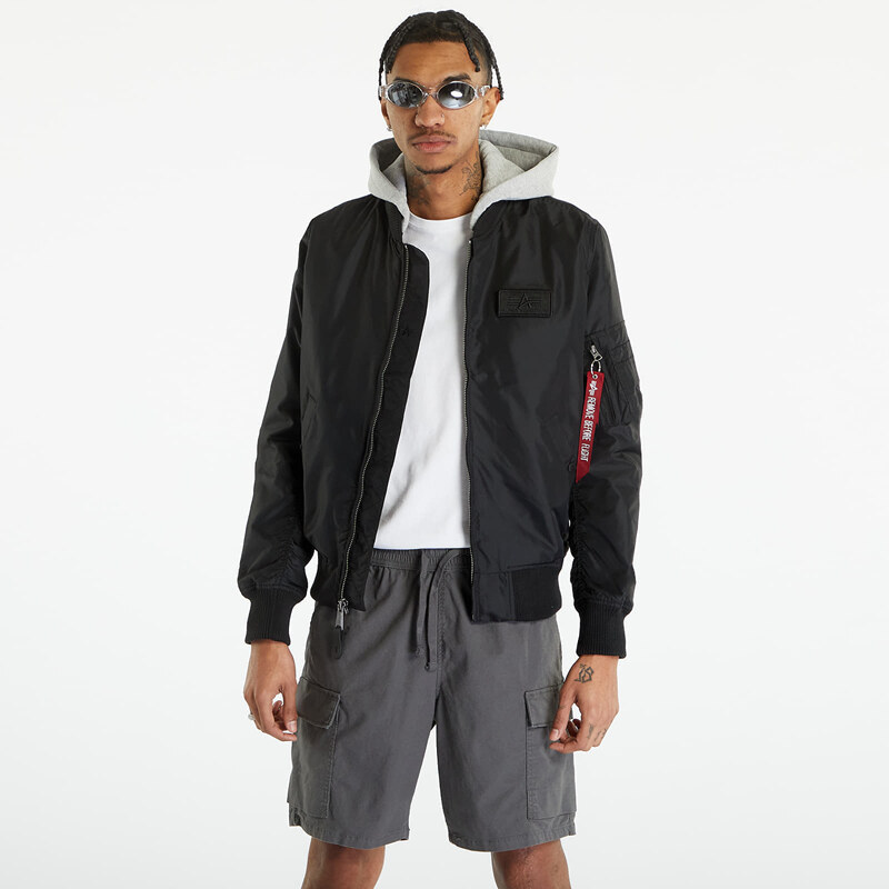 Bunda Alpha Industries MA-1 TT Hood Black S 57528927