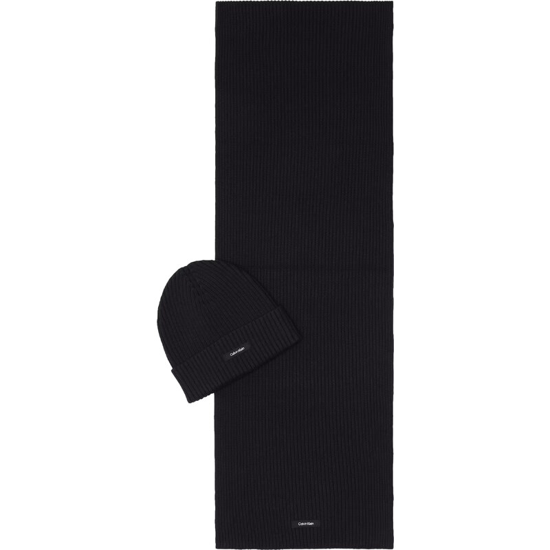 Calvin Klein Pánska sada - čiapka a šál K50K512389BEH 66583454