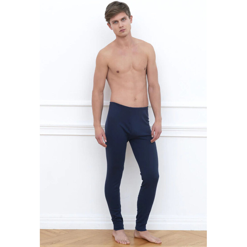 Italian Fashion Pánske bavlnené spodky 100% bavlna Jan tmavomodré, 57538891