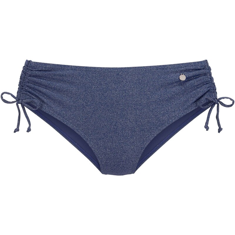 LASCANA Bikinové nohavičky tmavomodrá / strieborná 57557510