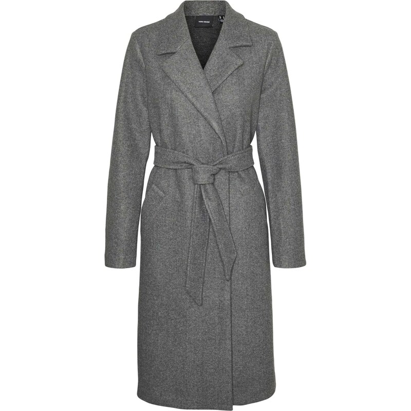 VERO MODA Prechodný kabát Fortuneaya sivá 57557848