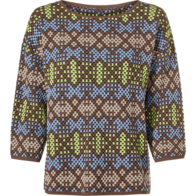 heine Sveter béžová / nebesky modrá / tmavohnedá / jablková 57557829