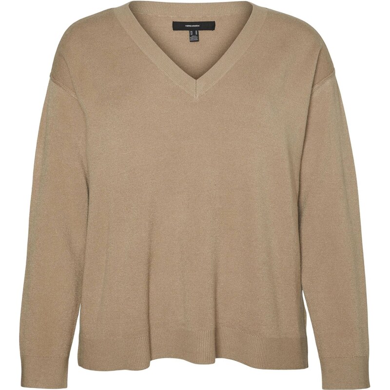 Vero Moda Curve Sveter VMCGOLD brokátová 57557930