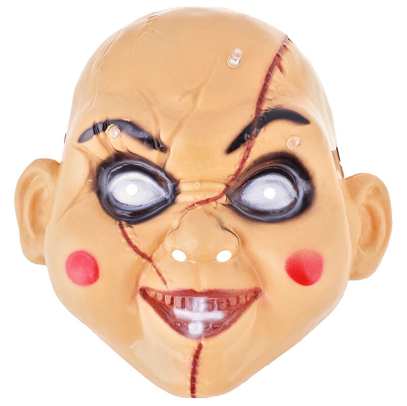Chucky bábika svietiaca maska 57561483
