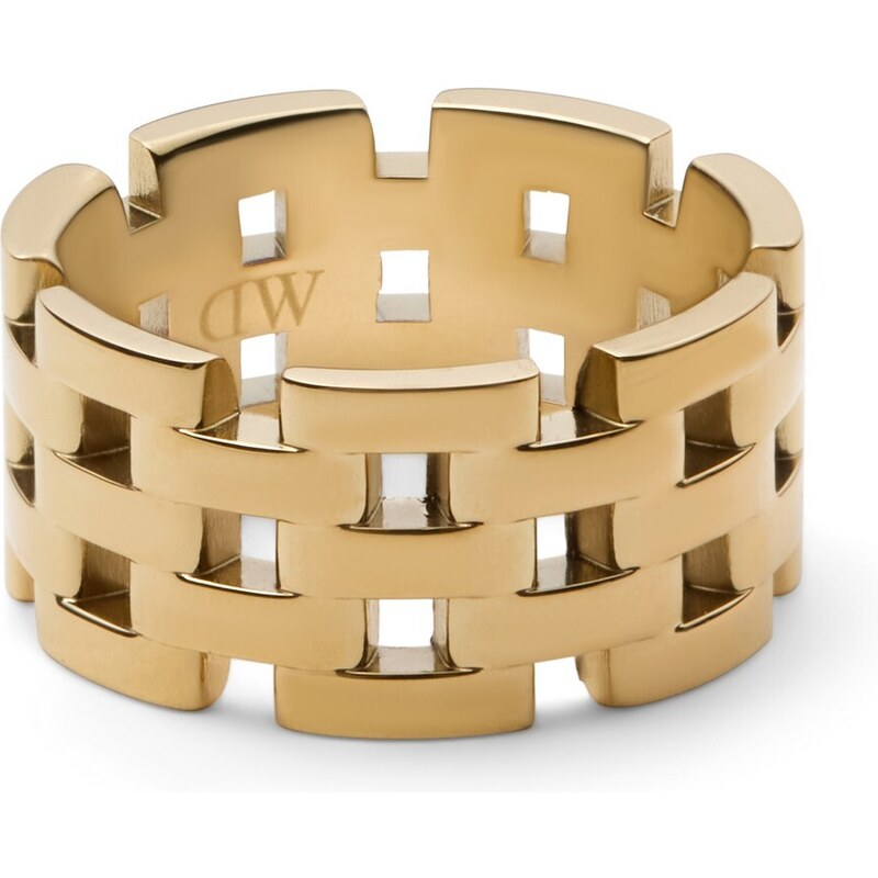 Daniel Wellington Zlatý prsteň Oceľ 5-Link 64843417