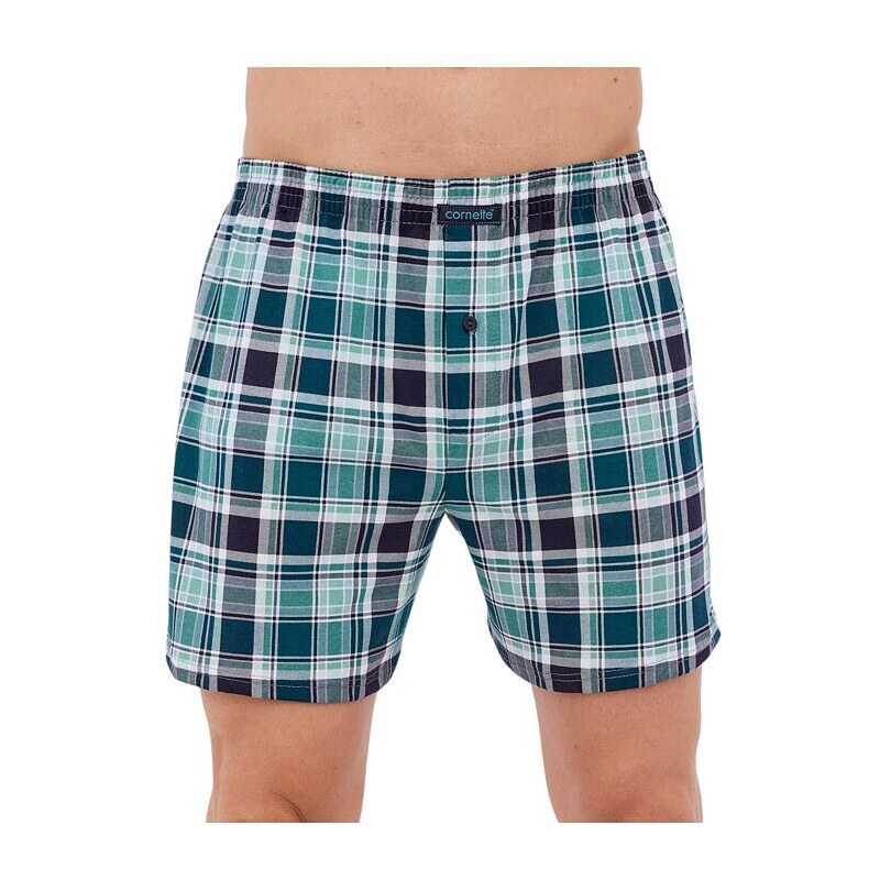 Cornette Pánske trenírky Comfort 2291 modro-zelené 57574485