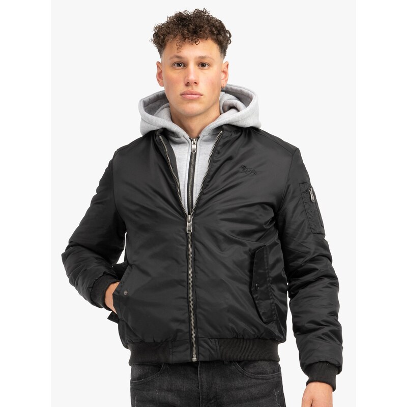 Lonsdale Mens hooded jacket slim fit 57583187