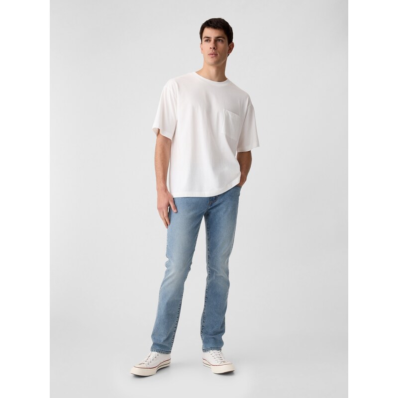 Svetlomodré pánske slim fit rifle GAP Gapflex 50585656