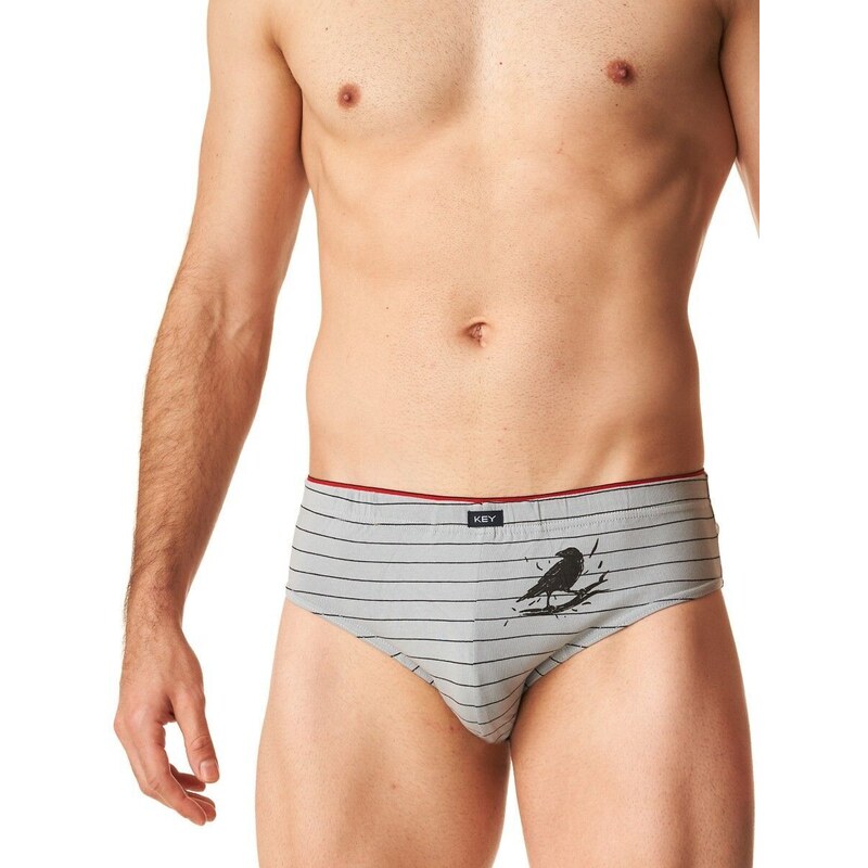 2 PACK pánskych slipov Key MPP 400 B24 57581668