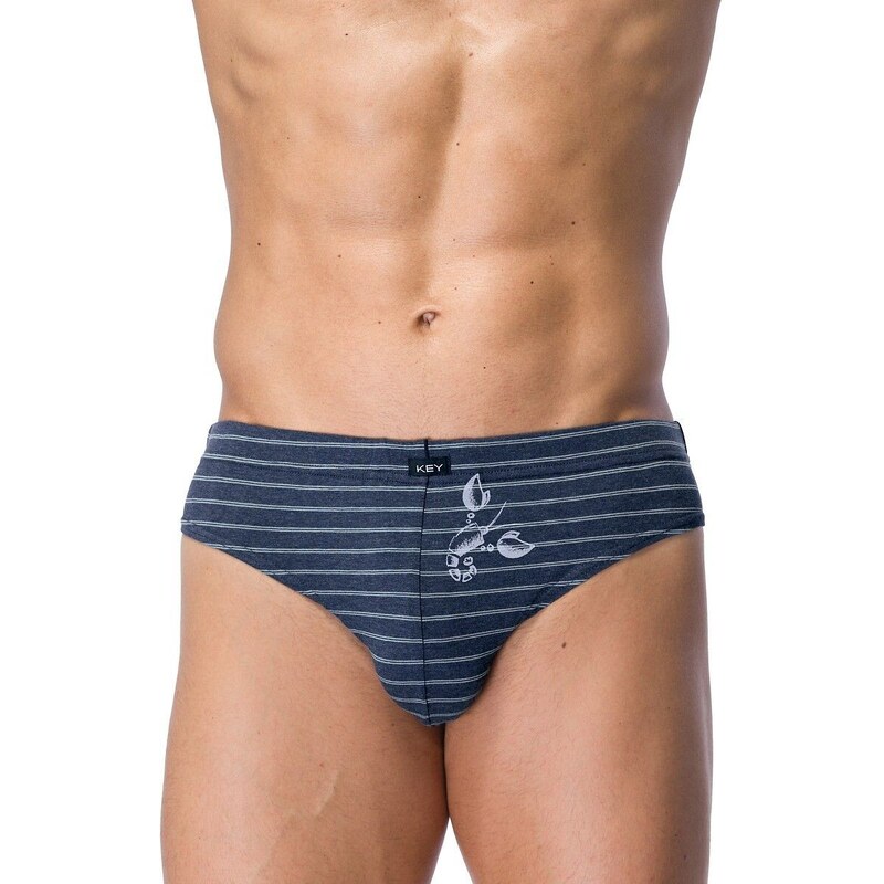 2 PACK pánskych slipov Key MPP 362 B24 57581669