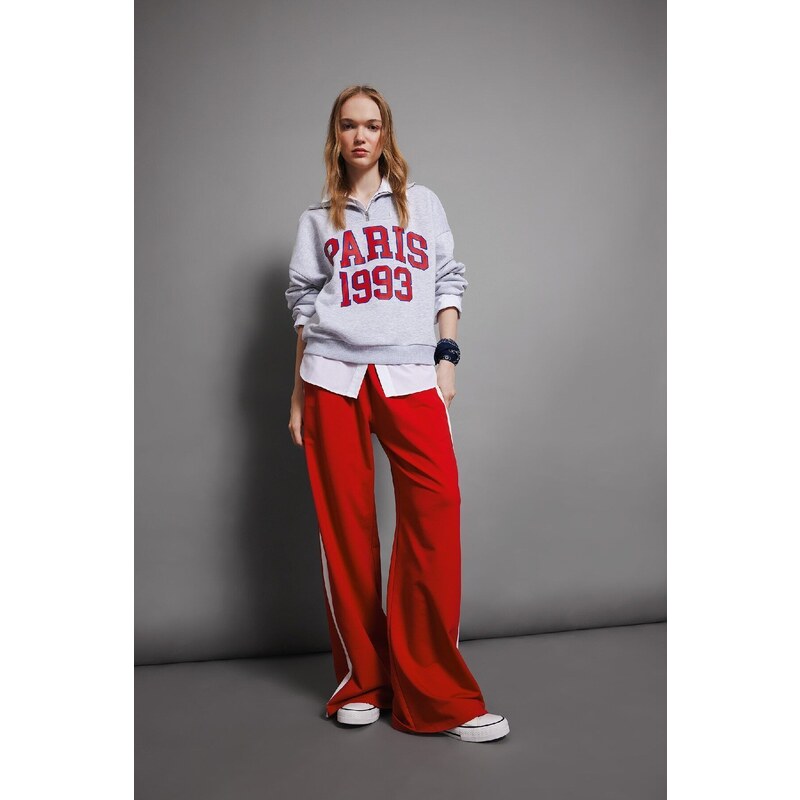 DEFACTO Cool Wide Leg Wide Leg Sweatpants Sweatpants Wide Leg Elastic 57599587