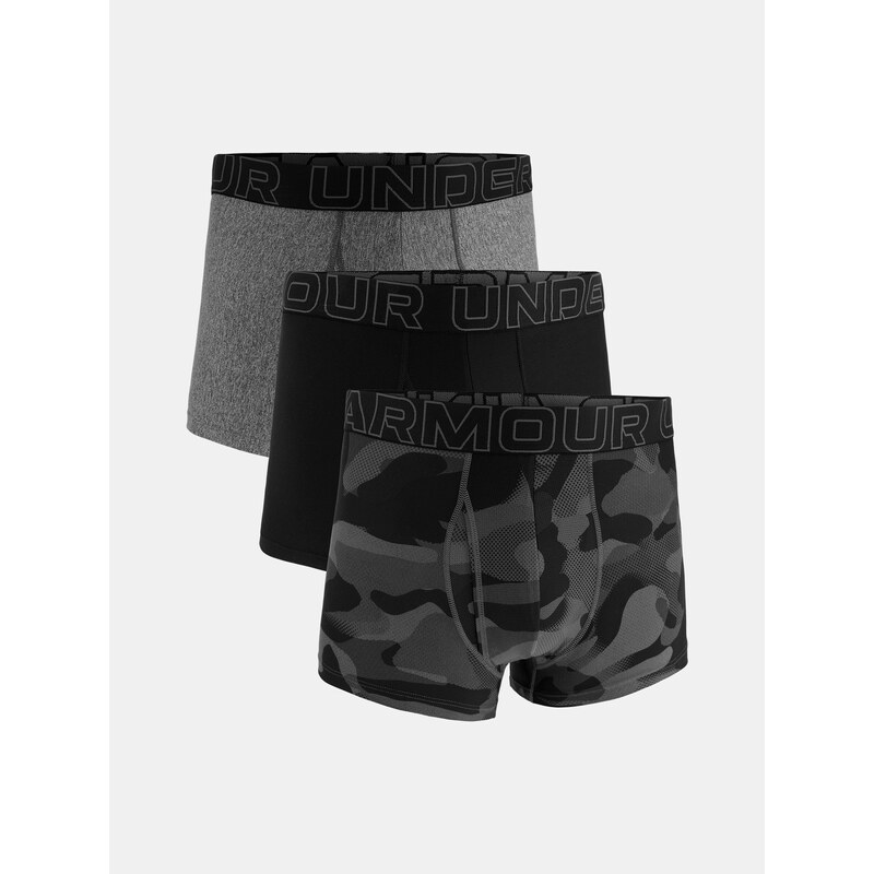 Under Armour Mens Boxers M UA Perf Tech Nov 3in - 3pk - Mens 57600237