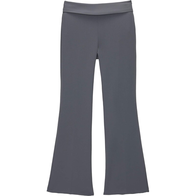 Pull&Bear Nohavice dymovo modrá 57608125