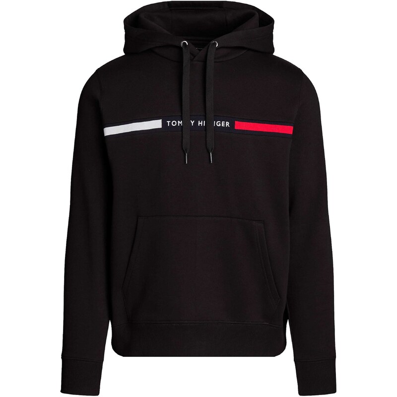 TOMMY HILFIGER Mikina tmavomodrá / červená / čierna / biela 58275872