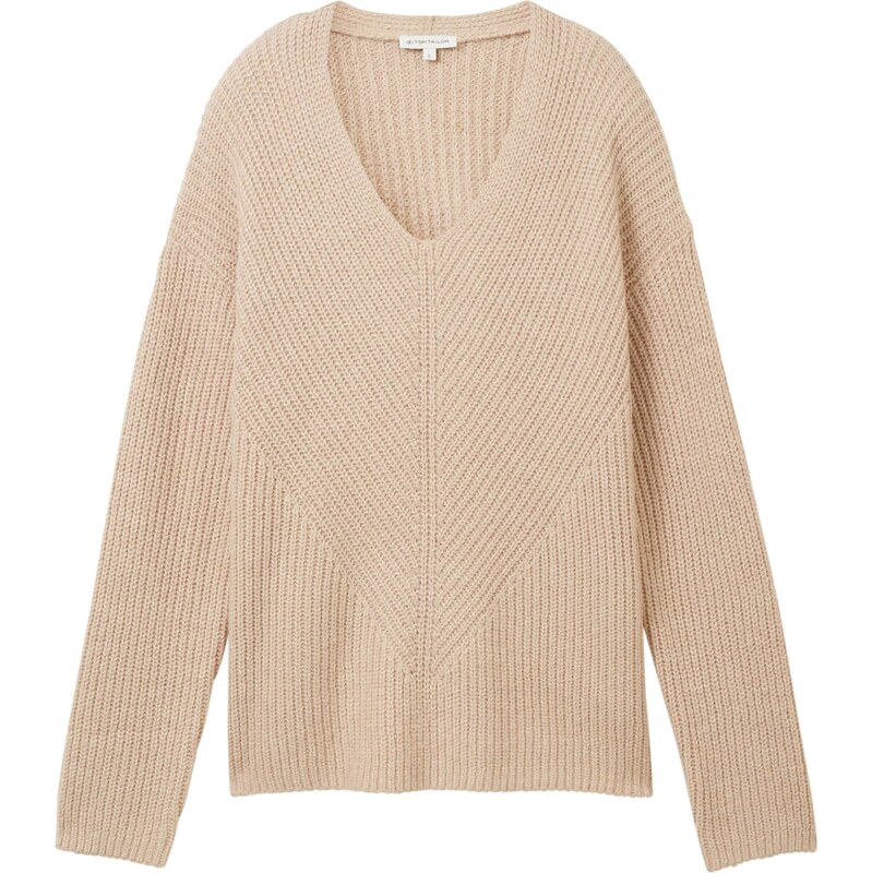 TOM TAILOR Sveter béžová 57607462
