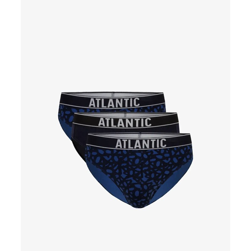 Atlantic 3-PACK pánske športové slipy 50680503