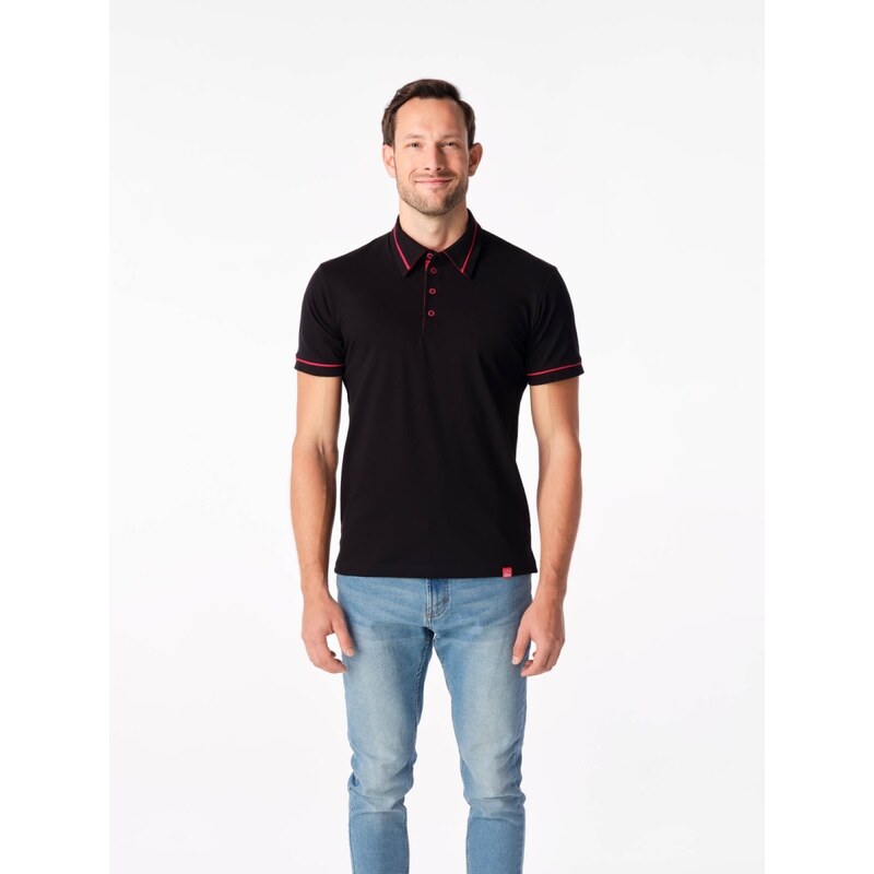 Pánska polokošeľa CityZen MASSY čierna 58159887