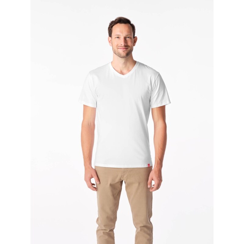 Pánske tričko CityZen BONDY biela 58159956