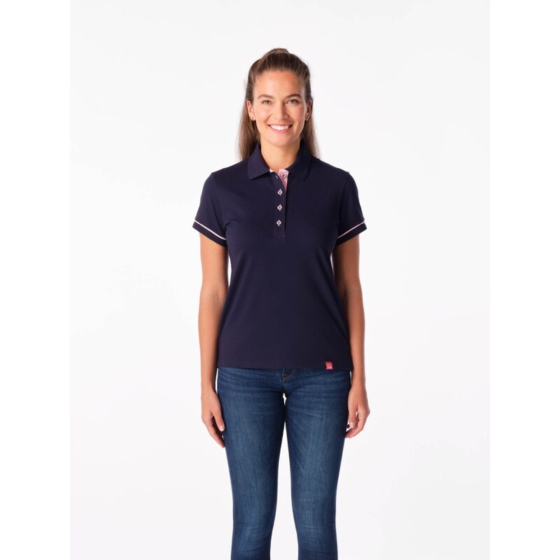 Dámska polokošeľa CityZen LOTA tmavo modrá 58164482