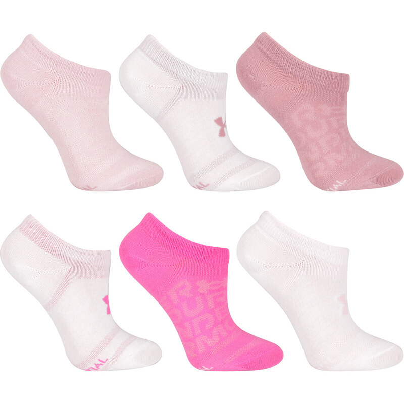 6PACK detské ponožky Under Armour viacfarebné (1382610 652) 57621719