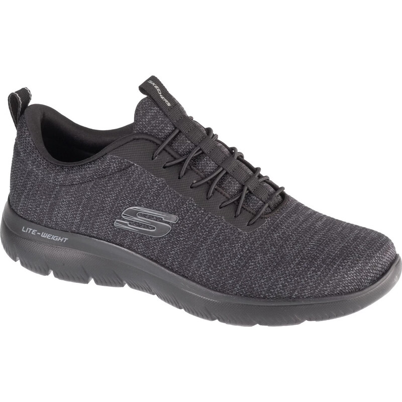 Tmavosivé pánske tenisky Skechers Summits - Sorenz 232697-BBK 57642170