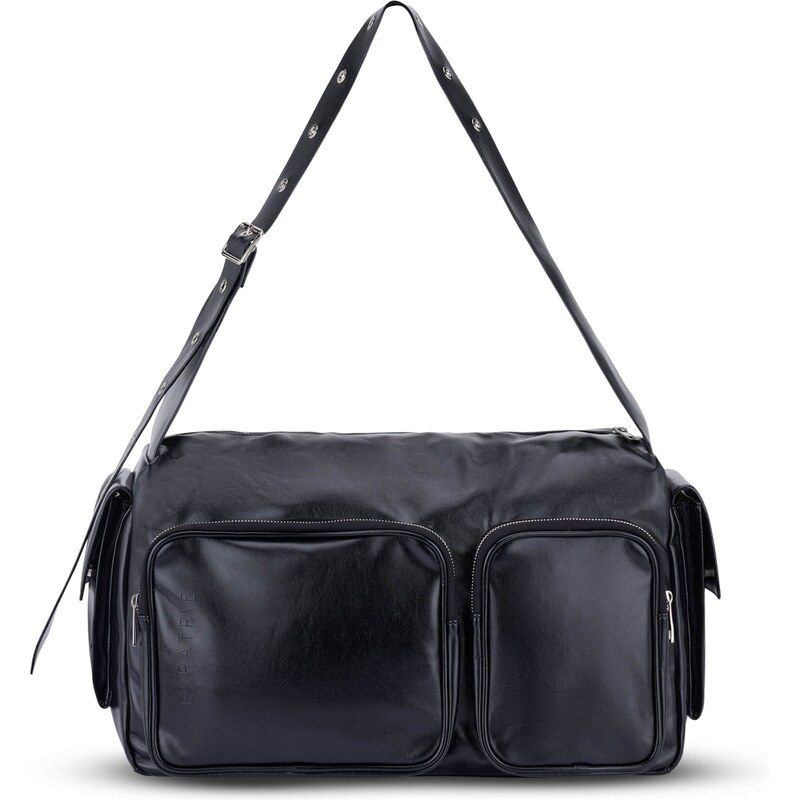 Expatrié Víkendová taška Nova čierna 57653823