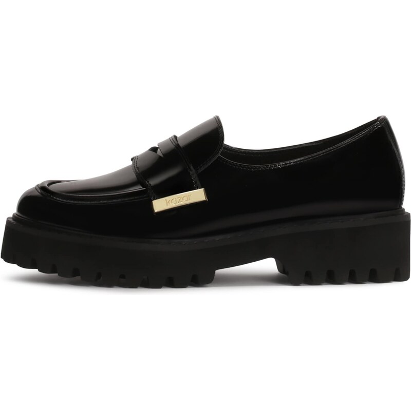 Kazar Papuče zlatá / čierna 57653898