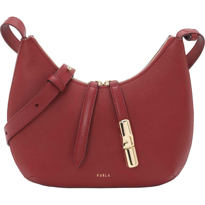FURLA Taška cez rameno Goccia vínovo červená 57654030