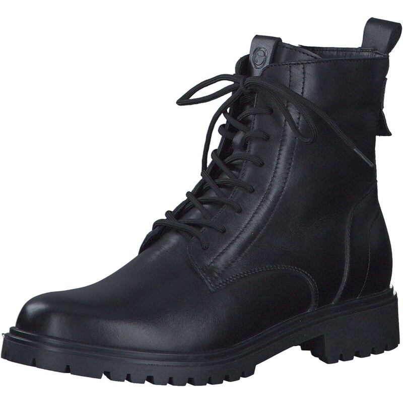 Tamaris Šnurovacie členkové čižmy čierna 58374805