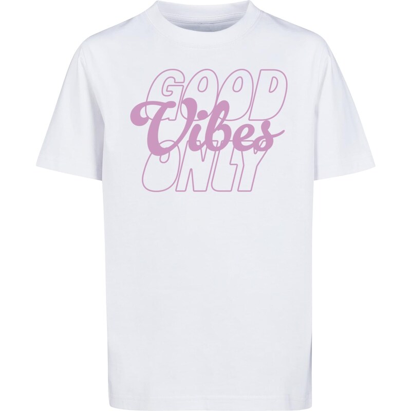 E-shop Mister Tee Childrens T-shirt with the inscription Good Vibes
