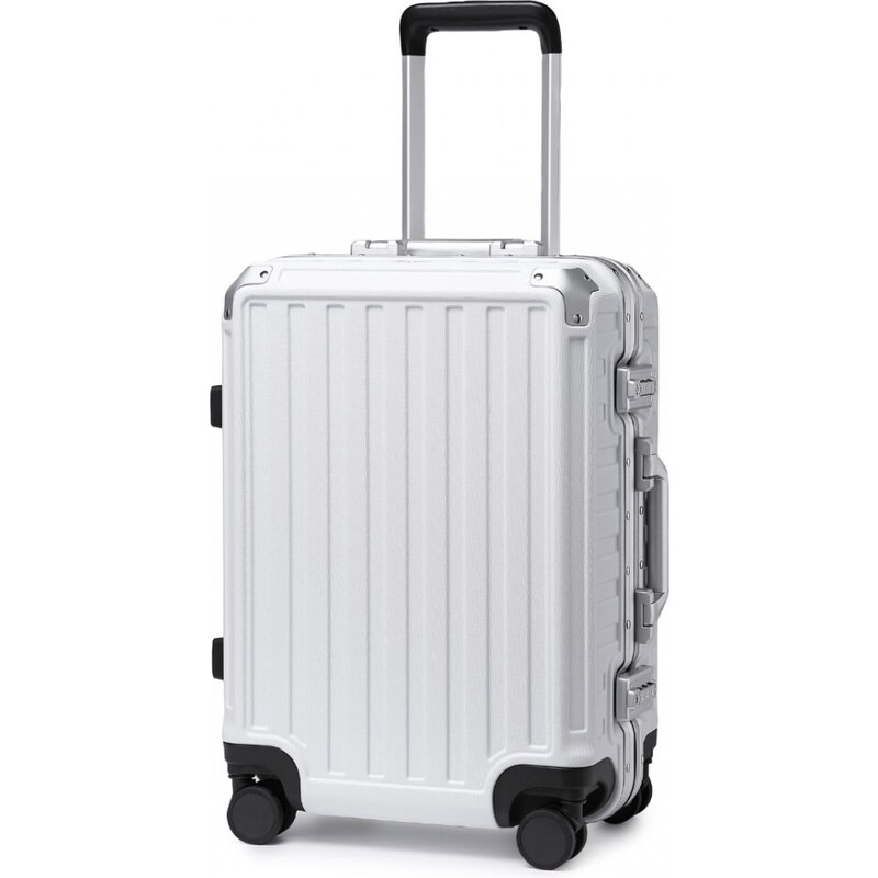 Kufor - Supercase, extra odolný s hliníkovým rámom, malý, biely 57672384