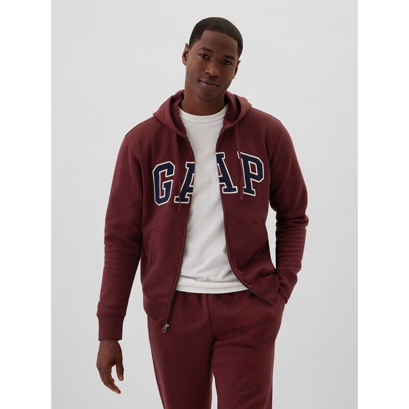 GAP Pánska Mikina na zips Logo 840496-44 66266798