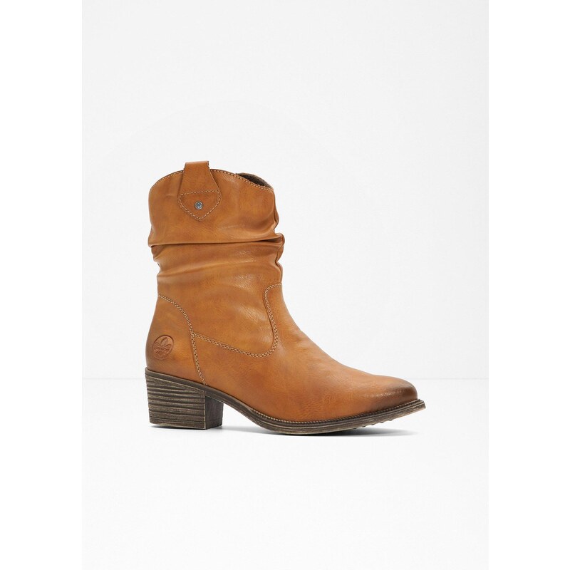 bonprix Kovbojské čižmy Rieker, podšívané, komfortné, farba hnedá 57674712