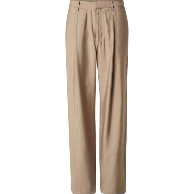 Guido Maria Kretschmer Men Plisované nohavice Jonte tmavobéžová 57693448