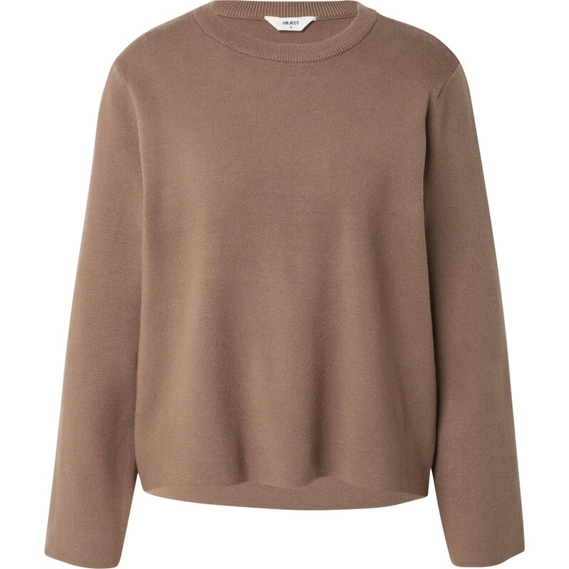 OBJECT Sveter OBJREYNARD čokoládová 58423591