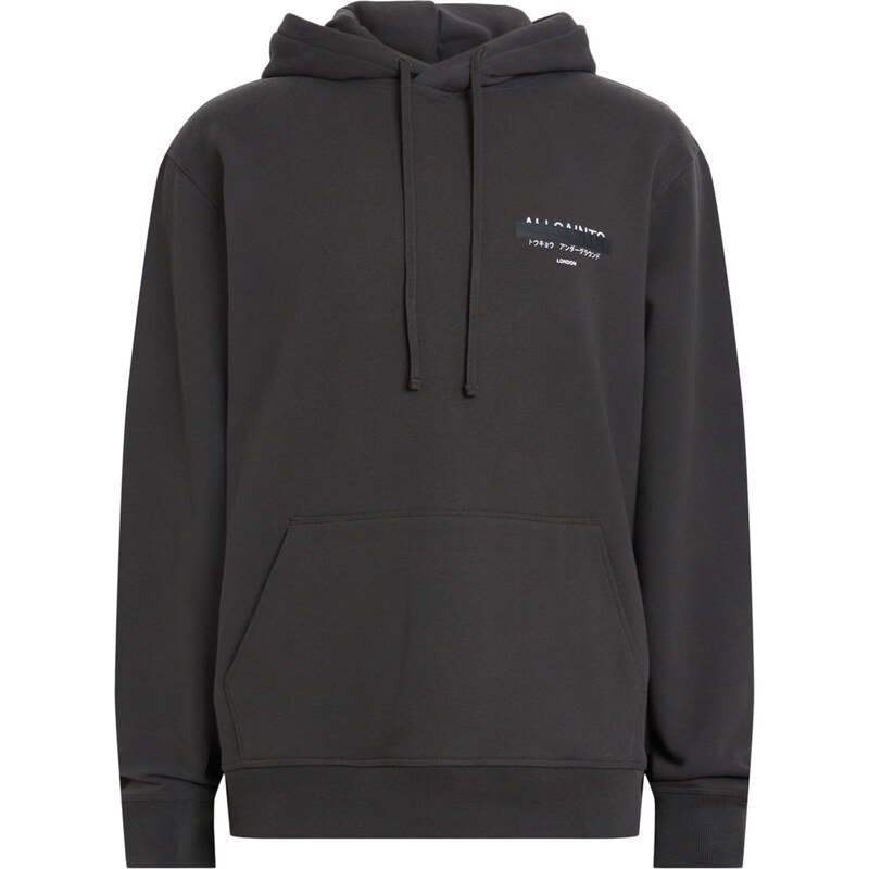 AllSaints Mikina REDACT OTH čierna / biela 57694010