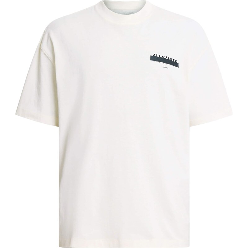 AllSaints Tričko REDACT čierna / biela 57694024