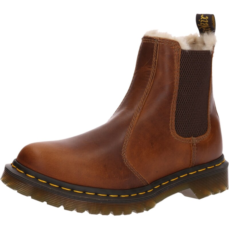 Dr. Martens Chelsea čižmy Leonore II čokoládová / koňaková 59019314