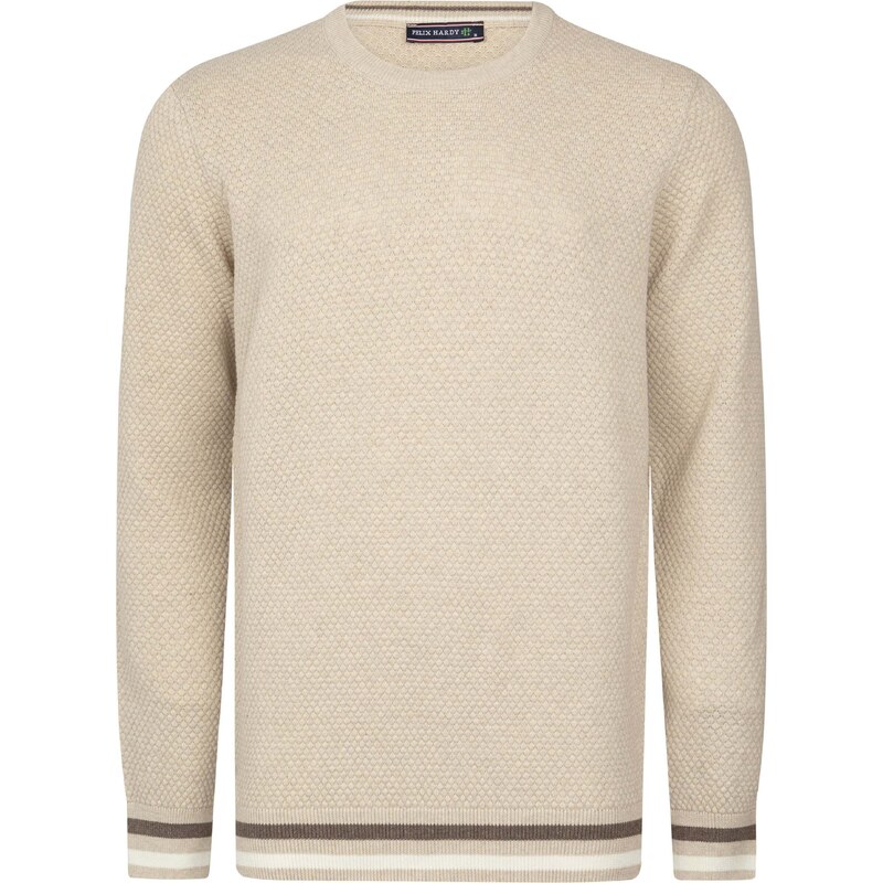 Felix Hardy Sveter béžová / čierna / biela 57693724