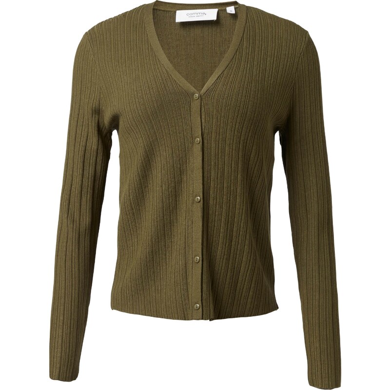 comma casual identity Kardigán olivová 57693545