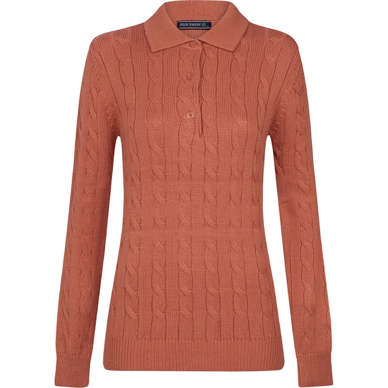 Felix Hardy Sveter tmavooranžová 57693746