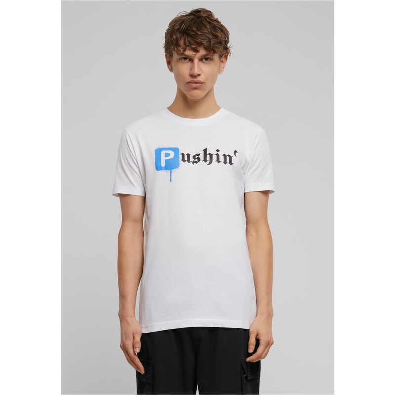 Mister Tee Mens T-shirt Pushin - white 50602369