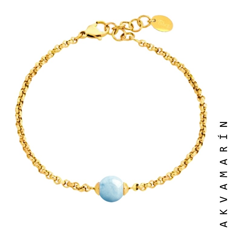 Taboo náramok Spirit of Nature, akvamarín tbn923 57724329