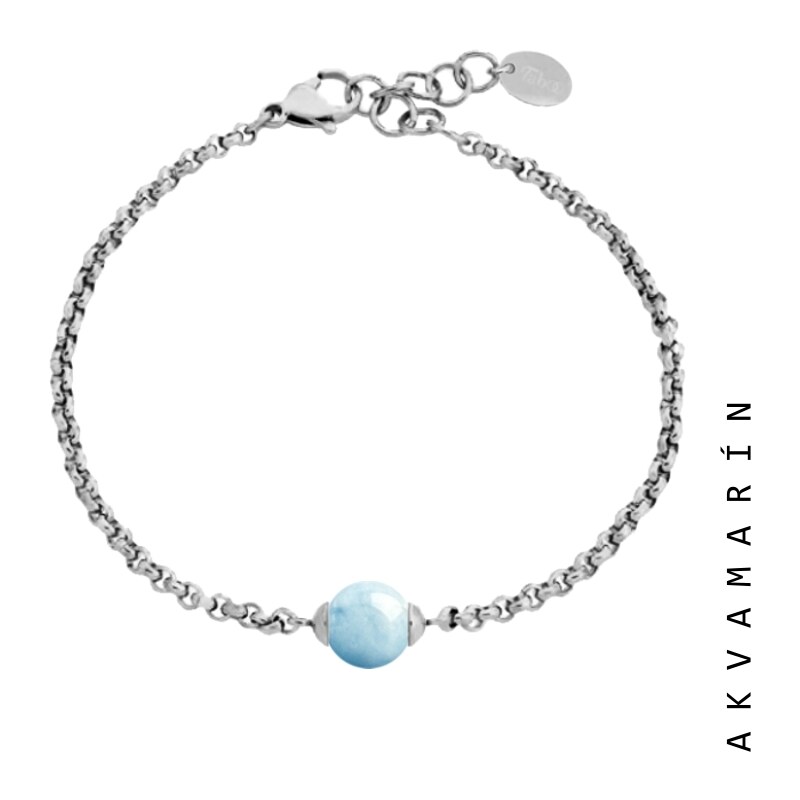 Taboo náramok Spirit of Nature, akvamarín tbn924 57724330