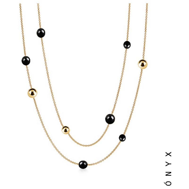 Taboo dlhý náhrdelník Spirit of Nature Ónyx tbn927 57724333