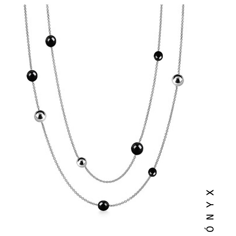 Taboo dlhý náhrdelník Spirit of Nature Ónyx tbn928 57724334