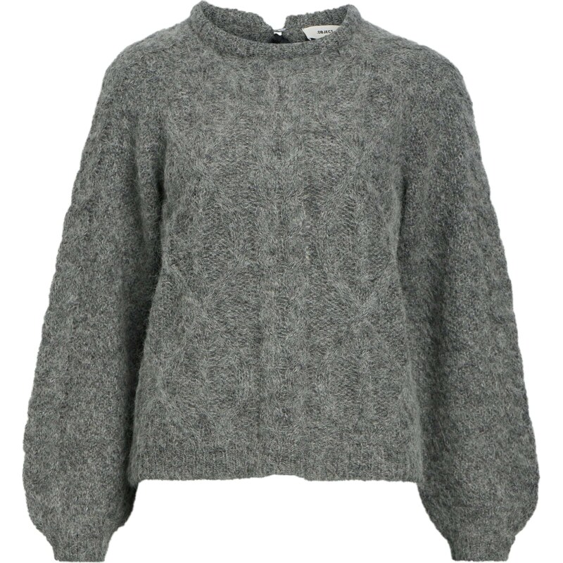 OBJECT Sveter sivá melírovaná 61943971